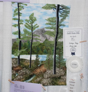 Third Place - Art Quilt - Evelyn Jago - Jenny Lake